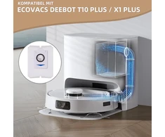 Alloytool dulkių maišeliai Ecovacs Deebot T10 Plus, X1 Plus ir X1 Omni, 8 vnt., ECVSX1