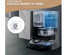 Alloytool dulkių maišeliai Ecovacs Deebot X1 Omni, X1 e Omni ir T20 Omni, 3 l, 10 vnt., ecvacsx1