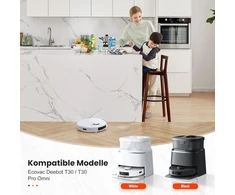 Alloytool roboto dulkių siurblio priedų rinkinys Ecovac Deebot T30/T30 Pro Omni, 20 vnt., DE-T30