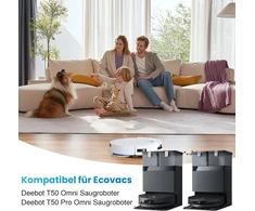 Alloytool roboto dulkių siurblio priedų rinkinys ECOVACS DEEBOT T50 Omni QRC-21