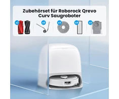 Alloytool roboto dulkių siurblio Qrevo Curv priedų rinkinys, 22 dalių, su HEPA filtrais QRC-21