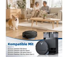 Alloytool robotų dulkių siurblių priedų rinkinys Ecovacs Deebot T50 Omni, 35 vnt.