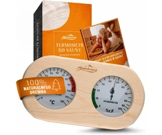ALPENHAUCH medinis pirties termometras su higrometru ir automatiniu kalibravimu, ALP-TH1000-01