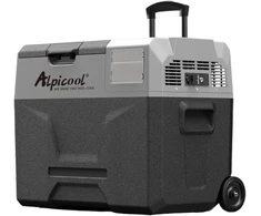 Alpicool automobilinė šaldytuvo dėžė 40 l su kompresoriumi, 12/24 V, juoda, ECX40