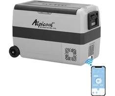 Alpicool automobilinė šaldytuvo-šaldiklio dėžė, kompresorinė, 50 l, 12 V, T50 modelis