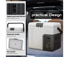Alpicool automobilinis šaldytuvas-šaldiklis 18 l, 12/24 V, nešiojamas, kompresorinis, P18