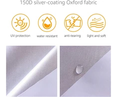 Amazon Basics automobilio uždangalas sedanams iki 480 cm, 150D Oxford, DS-CC08