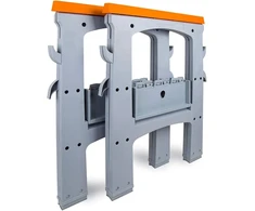 Amazon Basics sulankstomas pjovimo stovas, 408 kg apkrova, 2 vnt., AMZ1719