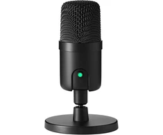 Amazon Basics USB kondensatorinis kardioidinis mikrofonas su 14 mm diafragma, AMZ-S6524A