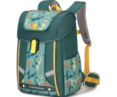 Amythe vaikų ergonominė kuprinė, žalia, 18 l, vandeniui atspari, BP120440 modelis