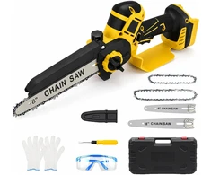 ANEELV bešepetėlinis mini grandininis pjūklas DEWALT 18 V akumuliatoriui BB193
