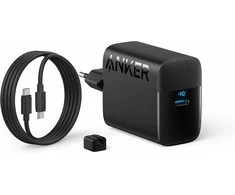 Anker 45 W USB-C sieninis įkroviklis su 1,5 m laidu, juodas