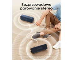 Anker belaidė Bluetooth kolonėlė, 12 W, IPX7, 24 h baterija, SoundCore 2, tamsiai mėlyna