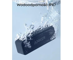 Anker belaidė Bluetooth kolonėlė, 12 W, IPX7, 24 h baterija, SoundCore 2, tamsiai mėlyna