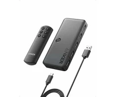 Anker HDMI bi-direkcinis 4K 60 Hz 4×1 jungiklis / skirstytuvas su nuotoliniu valdymu