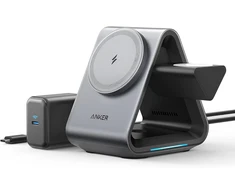 Anker MagGo 737 3 viename belaidė įkrovimo stotelė MagSafe 15 W B25993A1