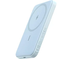 Anker magnetinis išorinis akumuliatorius 5000 mAh su USB-C laidu, suderinamas su iPhone 16/15 serija, mėlynas, A1610032