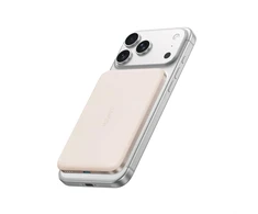 Anker magnetinis išorinis akumuliatorius 5000 mAh, 15 W Qi2, USB-C, itin plonas, auksinis, A1665
