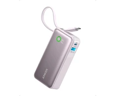Anker Nano išorinė baterija 10000 mAh, 30 W, USB-C laidas, USB-A, A1259