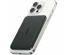 Anker Nano magnetinis power bankas 5000 mAh, 15 W MagSafe suderinama belaidė baterija, juodas