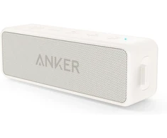 Anker nešiojamas Bluetooth kolonėlė SoundCore 2, 12 W, IPX7, balta, AUX