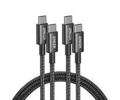 Anker USB-C į USB-C laidų rinkinys 100 W PD 3.0, 1.8 m, 2 vnt., A8757