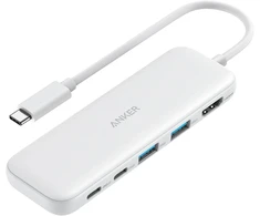 Anker USB-C šakotuvas 332 5 jungčių su HDMI 4K, USB-A ir 100 W PD A8355