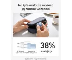 Anker USB-C sieninis įkroviklis 20W PD, greito įkrovimo, Nano Pro, juodas, A2637315