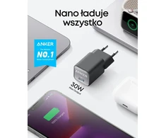 Anker USB-C tinklo įkroviklis 511 Nano 3 GaN 30 W PIQ 3.0 PPS A2147