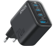 Anker Zolo sieninis įkroviklis USB-C 70 W, 4 prievadų A121C