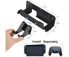Ankey metalinis sieninis laikiklis Nintendo Switch 2, Switch ir Switch OLED konsolėms, 380159d5-9698-42f1-a652-98d75367ef1f
