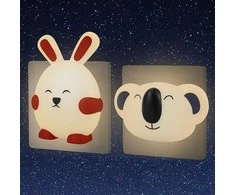 Annmore LED Naktinės lemputės, triušis ir koala