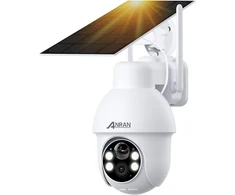 ANRAN lauko Wi-Fi stebėjimo kamera 5 MP, 360° PTZ, saulės energija, Q3 Max