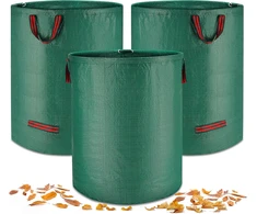 Aonext sodo atliekų maišai, 3 vnt., 272 l, polipropilenas 150 g/m², 67 x 76 cm
