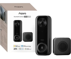 Aqara vaizdo domofonas G400 su gongu, 2K raiška, Wi-Fi 6, HomeKit, IP65, laidinis/PoE
