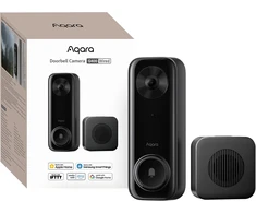 Aqara vaizdo domofonas G400 su gongu, 2K raiška, Wi-Fi 6, HomeKit, IP65, laidinis/PoE