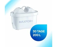 Aquaphor Maxfor+ vandens filtras ąsočiui, komplektas 6 vnt., baltas
