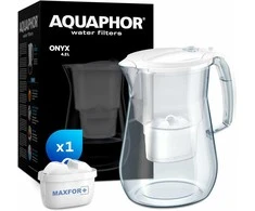 Aquaphor stalo vandens filtras 4,2 l, jonų mainų technologija, plastikinis, Onyx