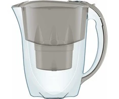 Aquaphor vandens filtravimo ąsotis 2,8 l, plastikinis, pilkas, jonų mainų sistema, 500598_IRL