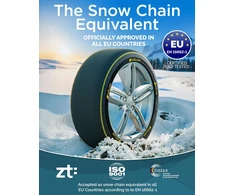 ARCOL automobilinės sniego kojinės 14 colių ratams, polipropileninės, ARLUM-CN-SNOWSOCK