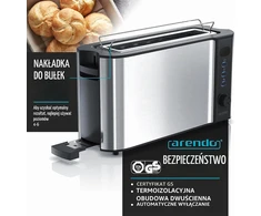 Arendo ilgos angos skrudintuvas 1000 W su atitirpinimo funkcija B07BHLCX95