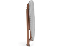 Arredamenti Italia lyginimo stalas su reguliuojamu aukščiu, medinis, 110 x 45 cm