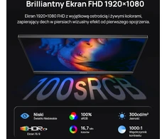 ARZOPA nešiojamasis monitorius 16,1 col. FHD IPS 60 Hz su USB-C ir Mini HDMI Z1C