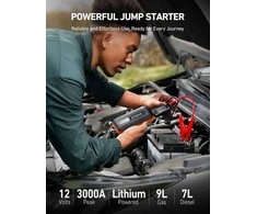 AstroAI B8 automobilio užvedimo įrenginys 3000A, 12 V nešiojamas start boosteris