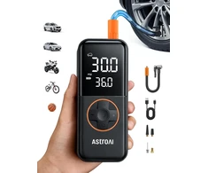 AstroAI belaidis padangų oro kompresorius 150 PSI su manometru ir LED AIRUN L4