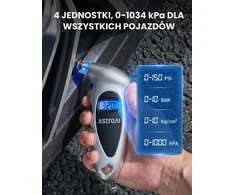AstroAI skaitmeninis padangų slėgio matuoklis su LCD ekranu 150 PSI GL-0801A