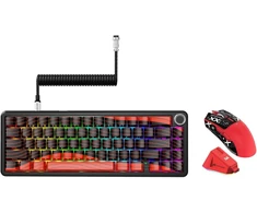 ATTACK SHARK belaidė žaidimų klaviatūra su Hall Effect jungikliais ir X11 pelė, 8000Hz, RGB, 22K DPI