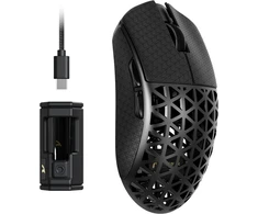 Attack Shark belaidė žaidimų pelė R5 Ultra, 42000 DPI, 8 kHz, optinis jutiklis PAW3950MAX