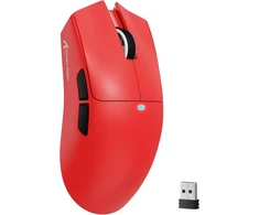 Attack Shark belaide žaidimų pelė su PixArt PAW3311, 22000 DPI, 63 g, BT 2.4 GHz USB-C, X11SE