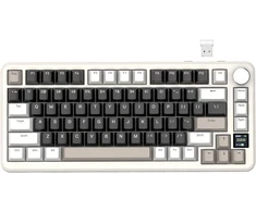 ATTACK SHARK mechaninė belaidė klaviatūra X85PRO 75%, TFT, RGB, QMK